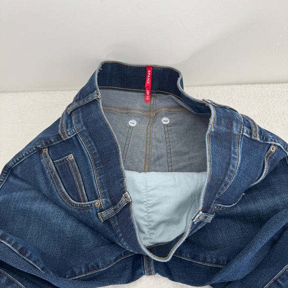 Spanx Skinny Jeans Pull On Stretchy Ankle Blue Women’s XL - Picture 6 of 11